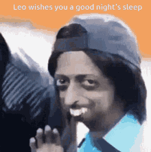 Leo Goodnight GIF