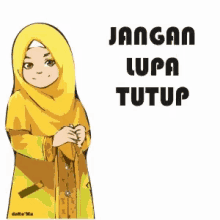 Jangan Lupa Tutup GIF - Hijab Islam Muslim GIFs