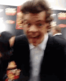 Harry Styles Funny Faces GIF - Harry Styles Funny Faces Happy GIFs