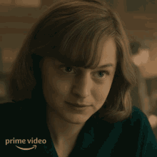 Smiling Younger Marion GIF - Smiling Younger Marion Emma Corrin GIFs