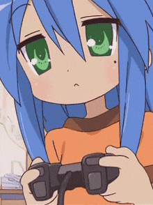 Konata Gaming GIF - Konata Gaming Anime GIFs