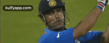 Waiting For Boundary.Gif GIF - Waiting For Boundary Ms Dhoni Cricket GIFs