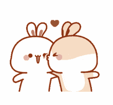 love couple kiss cute