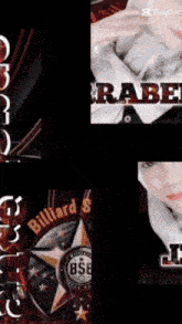 a collage of images with the name rabee on the bottom left