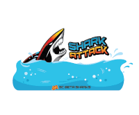 Beta Sharks Attack Sticker - Beta Sharks Attack Stickers