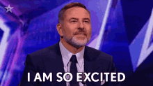 I Am So Excited David Williams GIF - I Am So Excited David Williams Britains Got Talent GIFs