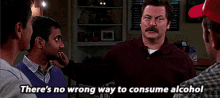 Ron Swanson Parks And Rec GIF - Ron Swanson Parks And Rec Theres No Wrong Way GIFs