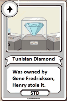 Tunisian Diamond Henry Stickmin GIF - Tunisian Diamond Henry Stickmin Stealing The Diamond GIFs