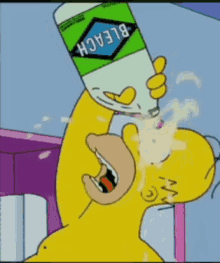 Depression Bleach GIF - Depression Bleach Homer Simpson GIFs