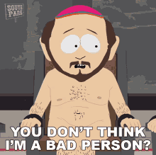 You Dont Think Im A Bad Person Gerald Broflovski GIF - You Dont Think Im A Bad Person Gerald Broflovski South Park GIFs