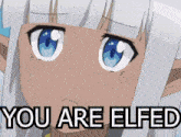 You Are Elfed Anime GIF