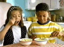 Honeycomb Eat Cereal GIF