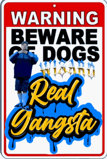 Wizard Graffiti Warning GIF - Wizard Graffiti Warning Beware Of Dogs GIFs