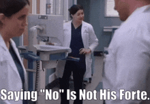 Greys Anatomy Amelia Shepherd GIF - Greys Anatomy Amelia Shepherd Saying No Is Not His Forte GIFs