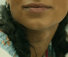 Gulp Woman Adam Apple GIF - Gulp Woman Adam Apple Swallowing GIFs