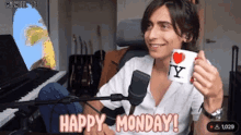 Happy Monday Aidan Gallagher GIF