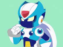 Mega Man X Blush GIF