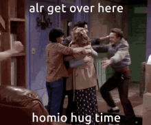 Homio Homio Hug GIF - Homio Homio Hug Group Hug GIFs