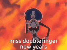 Ms Doublefinger Miss Doublefinger GIF - Ms Doublefinger Miss Doublefinger Ms New Year'S Eve GIFs