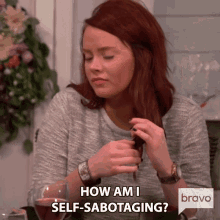 How Am I Self Sabotaging Kathryn Dennis GIF - How Am I Self Sabotaging Kathryn Dennis Southern Charm GIFs