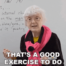 That'S A Good Exercise To Do Gill GIF - That'S A Good Exercise To Do Gill Engvid GIFs