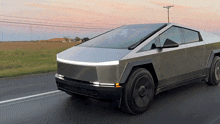 Driving Tesla Cybertruck Marques Brownlee GIF - Driving Tesla Cybertruck Marques Brownlee On The Way GIFs