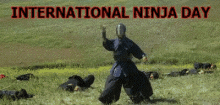 International Ninja Day Ninjas GIF