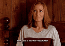 Mulder And Scully Meet The Were Monster The X Files GIF - Mulder And Scully Meet The Were Monster The X Files Txf GIFs