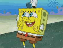 spongebob excited aww happy spongebob squarepants