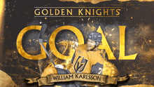William Karlsson Knights Goal GIF - William Karlsson Knights Goal Vegas Born GIFs