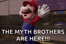 Mario Luigi GIF - Mario Luigi Myth GIFs