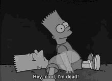 Im Dead Simpsons GIF - Im Dead Simpsons Bart GIFs