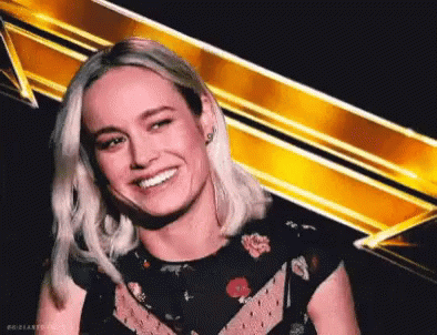 Laughing Brie Larson GIF - Laughing Brie Larson - Discover & Share GIFs