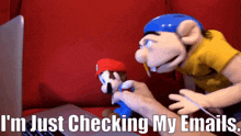 Sml Mario GIF - Sml Mario Im Just Checking My Emails GIFs