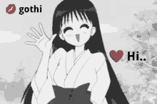 Gothi Hello GIF - Gothi Hi Hello GIFs