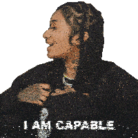 I Am Capable Of Anything Nick Cannon Future Superstars Sticker
