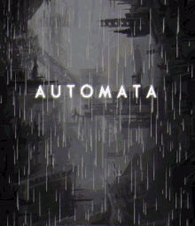 Automata Raining GIF - Automata Raining Glitch GIFs
