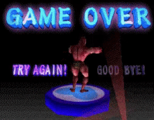 Game Over GIF - Game Over Try Again Good Bye GIFs