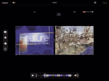 Feature Presentation Blue Format Screen Vhs GIF - Feature Presentation Blue Format Screen Vhs GIFs