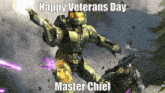 Master Chief Veterans Day GIF