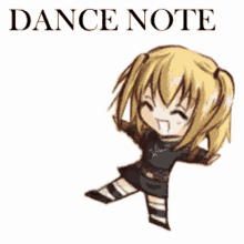 Dance Note Misa GIF - Dance Note Misa GIFs