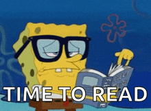 Spongebob Squarepants Sunglasses GIF - Spongebob Squarepants Sunglasses Book GIFs
