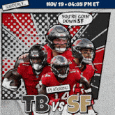 San Francisco 49ers Vs. Tampa Bay Buccaneers Pre Game GIF - Nfl National Football League Football League GIFs