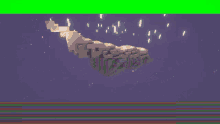 a screenshot of a video game with a green screen in the corner