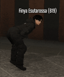 a person in a video game is named finya esutarossa ( 619 )