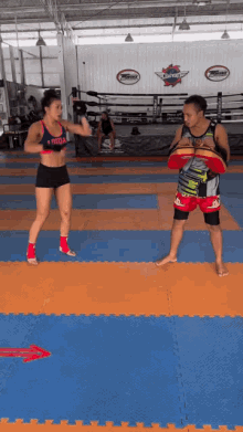 Women Martial Arts GIF - Women Martial Arts Kickboxing GIFs