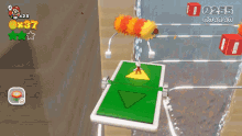 a screenshot of a video game with a score of 0x37