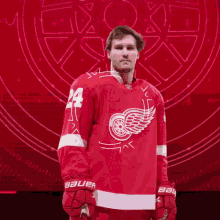 Red Wings Goal Detroit Red Wings Goal GIF - Red Wings Goal Detroit Red Wings Goal Pius Suter GIFs