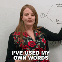 I'Ve Used My Own Words Emma GIF - I'Ve Used My Own Words Emma Engvid GIFs