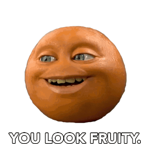 You Look Fruity Bad Joke Sticker - You Look Fruity Look Fruity Bad Joke Stickers